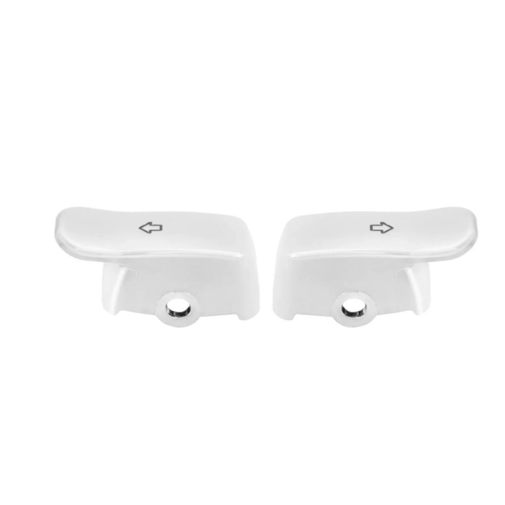 Chrome Turn Signal Switch Button Covers Extended for Harley Sportster Softail