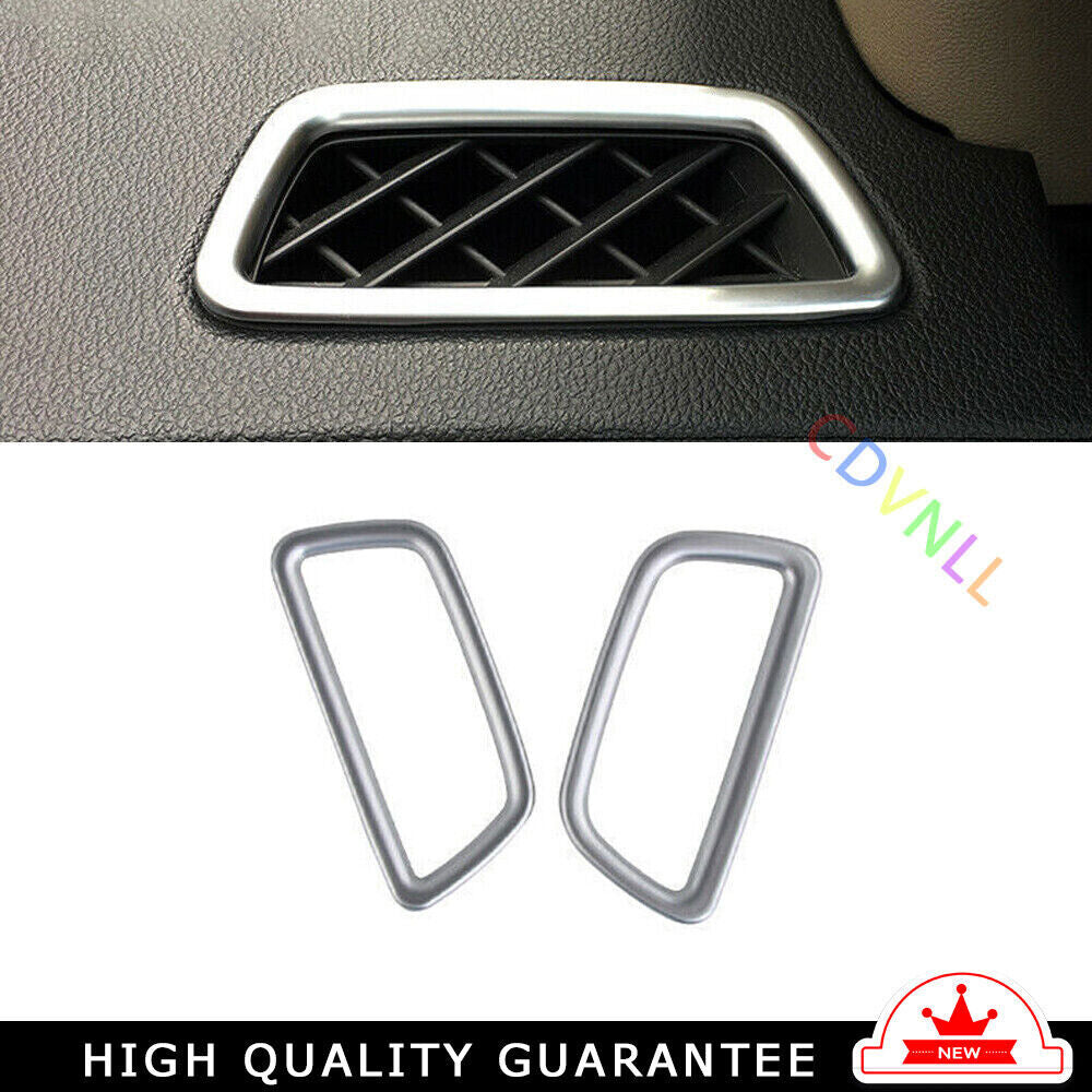 Instrument LR Air Outlet Vent Trim 2 for Honda CRV CR-V 2012-2016 Matte Silver