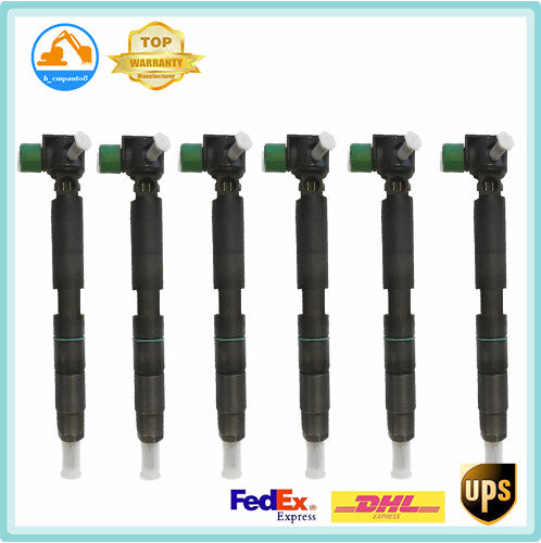 6pc Fuel Injector 7261663 for Bobcat Loader T740 T750 T770 T870 Doosan D34 DHL