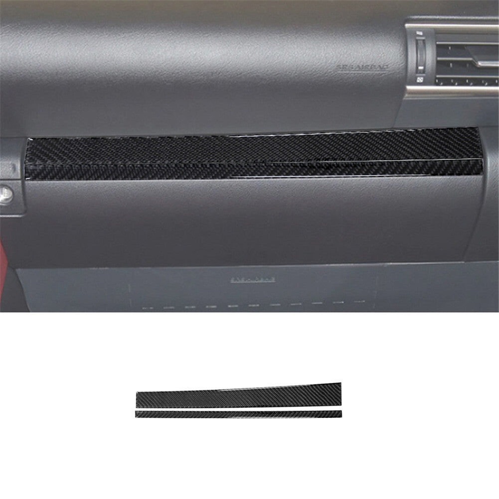 Carbon Fiber Passenger Dashboard Trimming for Lexus RC300 350 200T 2015-2020