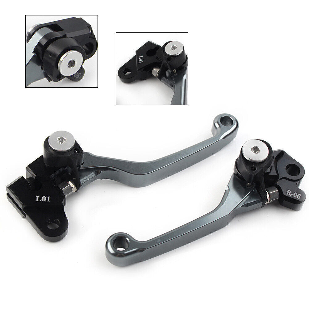 Pivot Brake Clutch Levers Fit for HONDA CRF125R CRF150R 97-21 CRF250R/450R 2002-03