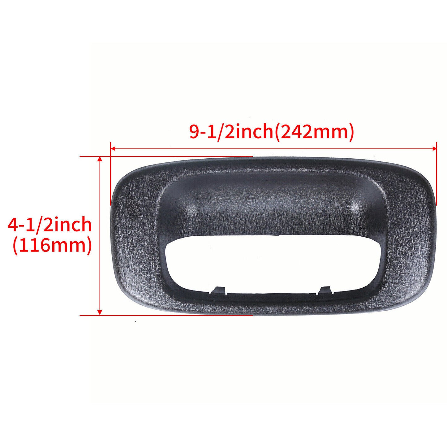 Rear Back Latch Tail Gate Tailgate Handle Bezel for Chevy Silverado for GMC for Sierra