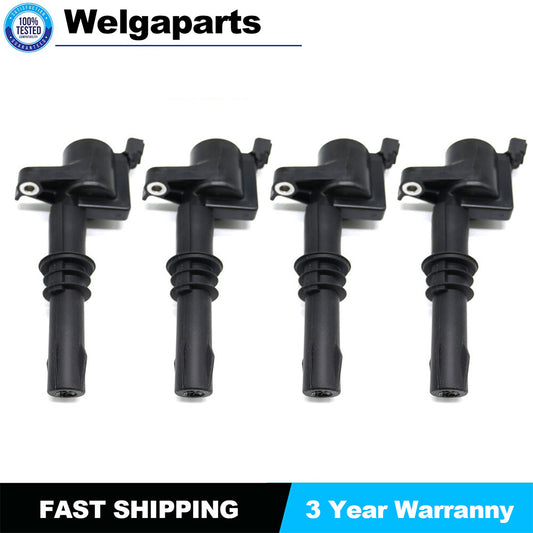 4Pcs Ignition Coil fits for Ford for Lincoln for Mercury 08-21 Replaces DG521 Standard FD509