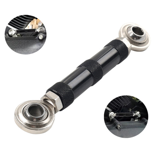 Mid-Control Shift Linkage Rod CNC Black for Harley Dyna FXD 1984-2017 Fat Bob