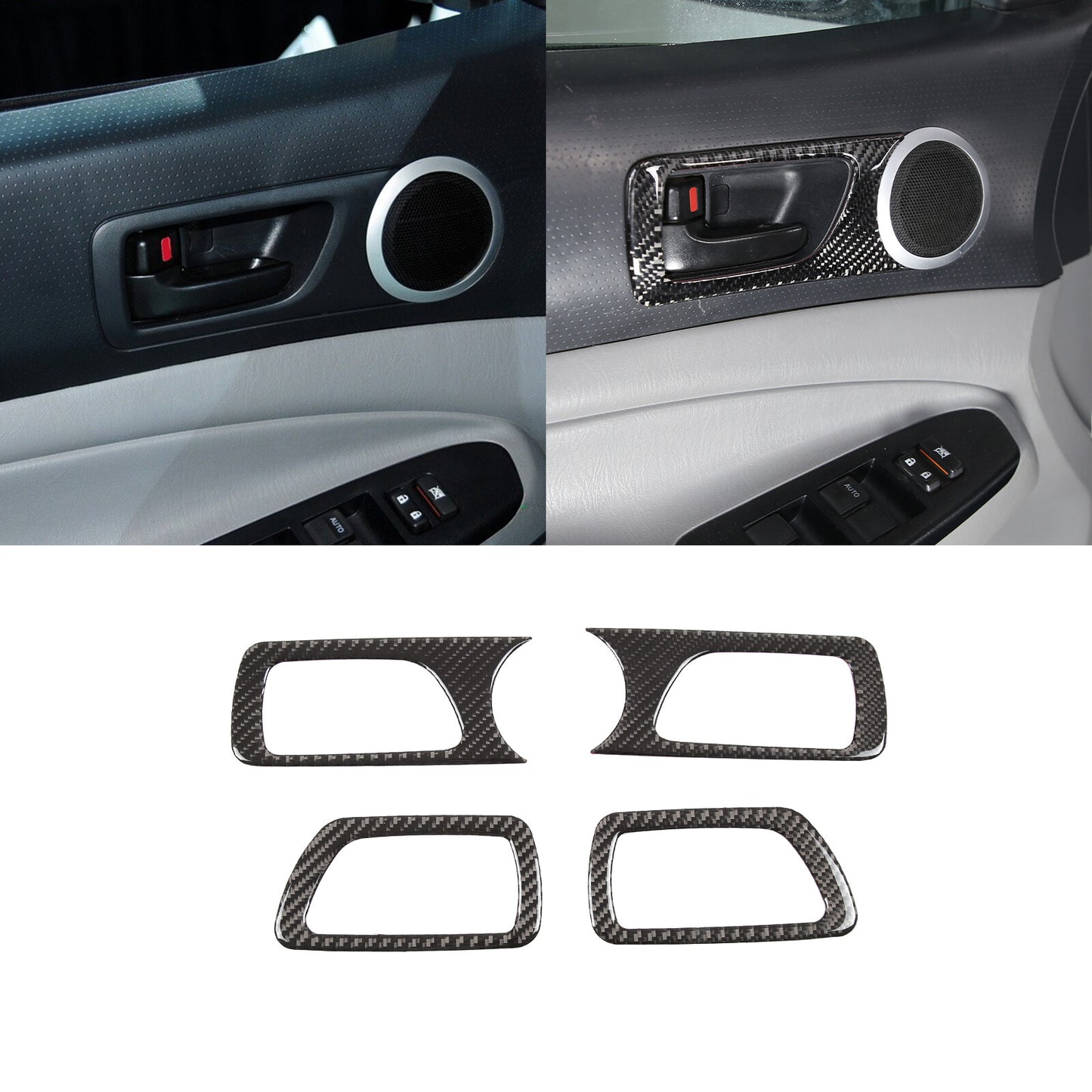 Red air conditioning control lever trim available on for Toyota @ for Civic 11th 2022 to the USA.