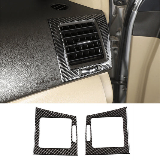 2¡Á Center Console Side Air Vent Outlet Vent Trim for T@yota Highlander 2009-2013