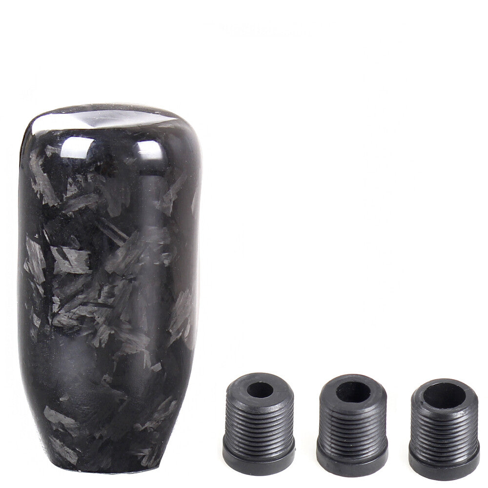 Universal Real Carbon Fiber Manual Throw 6/5 Speed Shift Shifter Knob