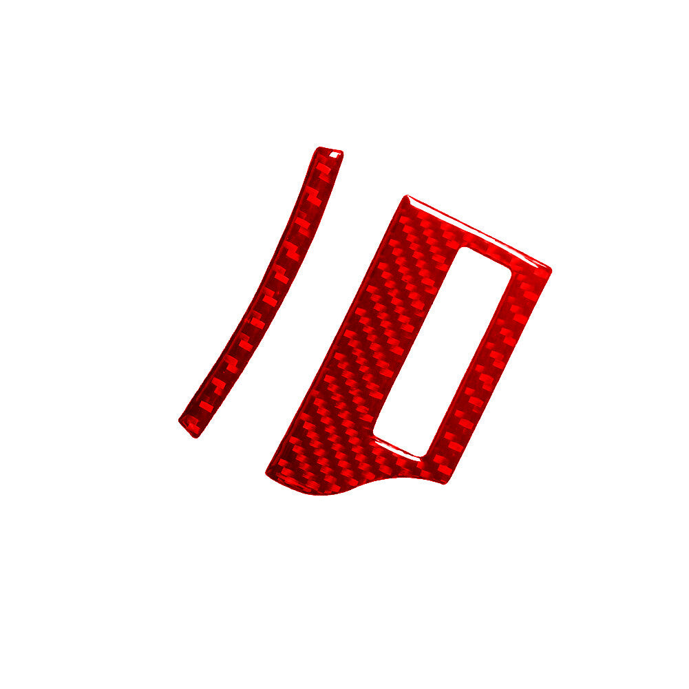 Red Carbon Fiber Right Speedometer Cover Trim For Silverado/Tahoe/ for Sierra 2007-14