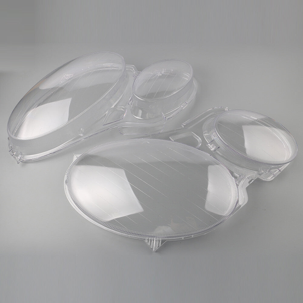 Pair Headlight Headlamp Lens Cover for W211 E240 E200 E350 E280 E300 2002-2008