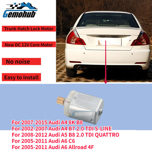 Trunk Hatch Lock Motor For 2005-2011 for Audi A6 C6 A6 Allroad 2007-2015 for Audi A4