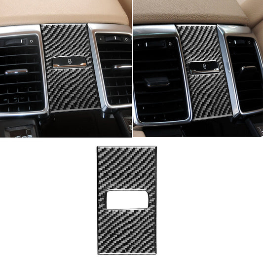 Rear for Seat Adjustment Switch Button Trim for Porsche for Panamera 2010-16Carbon Fiber