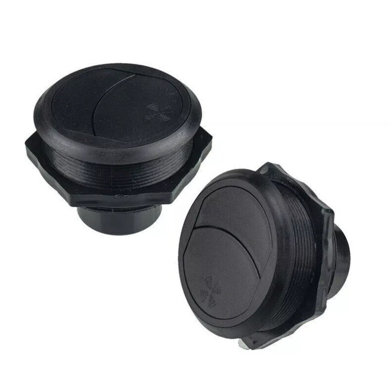 46mm Universal Vent Air Outlet Rotating Round Ceiling for Car Bus RV Boat Coach