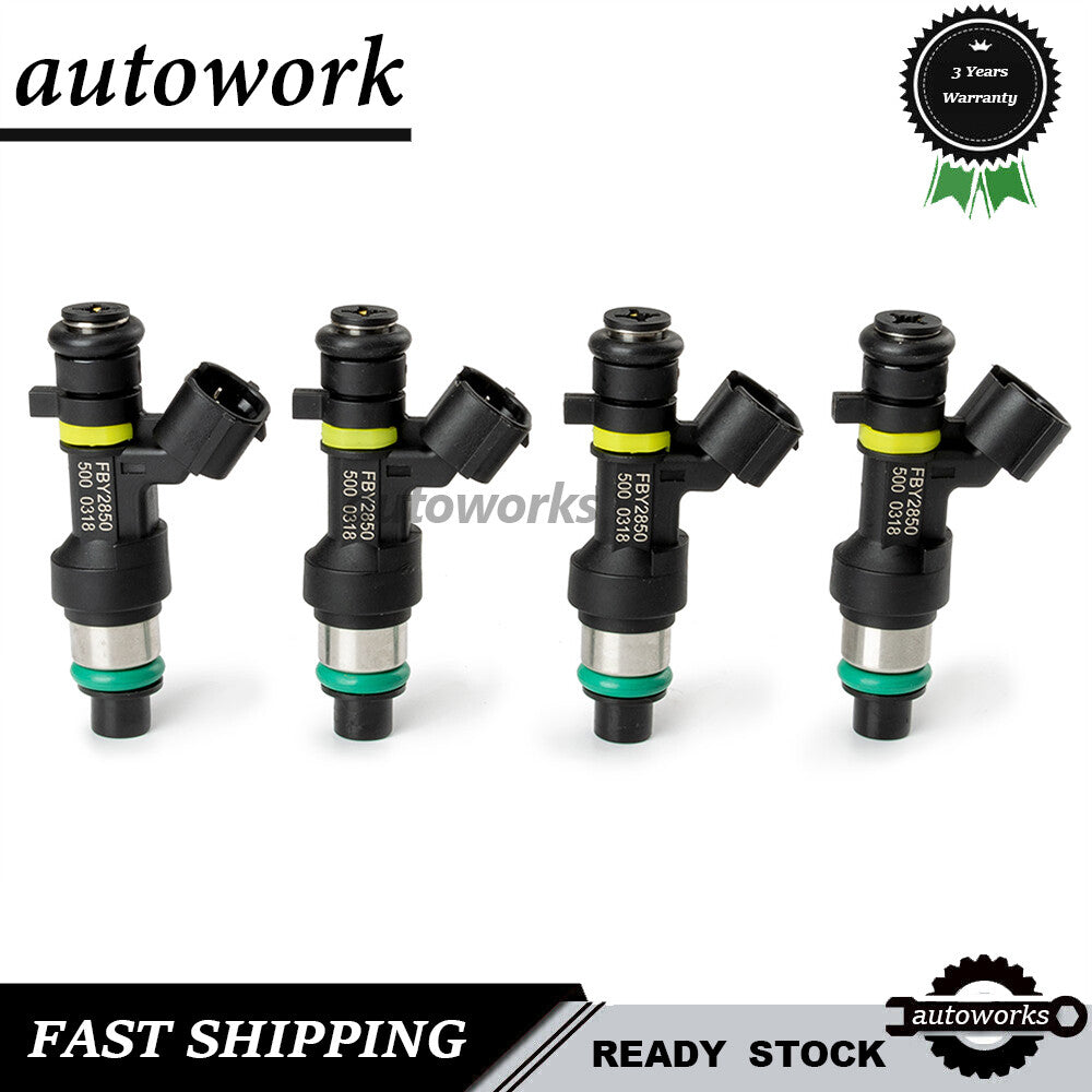 4X Fuel Injector for Nissan Versa Cube Sentra NV200 Tiida 1.8L 07-18 16600-EN200