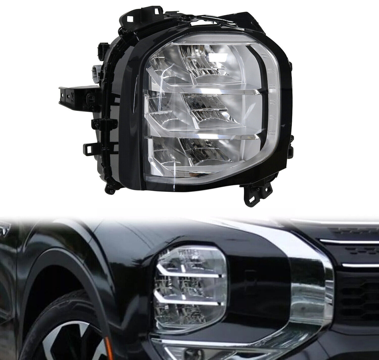 Right LED Headlight Headlamp Assembly For 2022-2024 for Mitsubishi Outlander