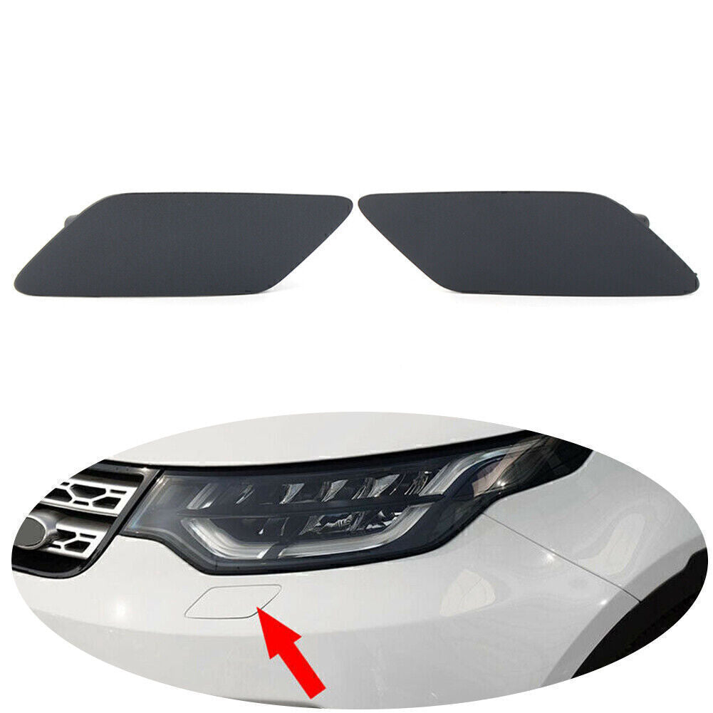 for Land Rover Discovery 2017-2020 2018 LR083110 Pair Headlight Washer Cover Cap