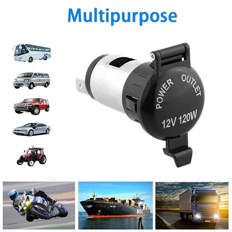 12V cigarette lighter socket, power socket, plug, charger adapter, cable accessories