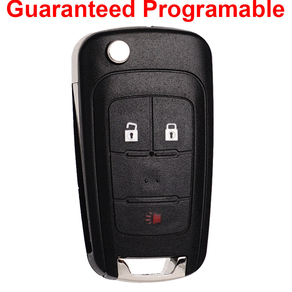 Compatible with 2010, 2011, 2012, 2013, 2014, 2015, and 2016 for Chevrolet Equinox for GMC Terrain Remote Control Keychain
