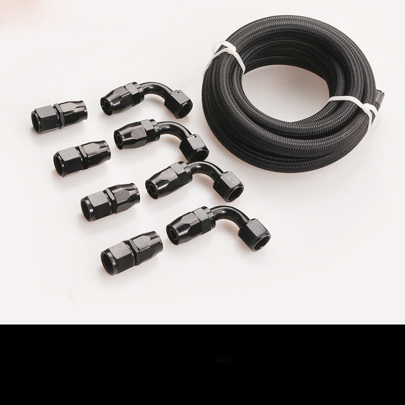 AN10 Inlet Oil Catch Can Reservoir Baffled Tank Dual Breather Filter for Honda