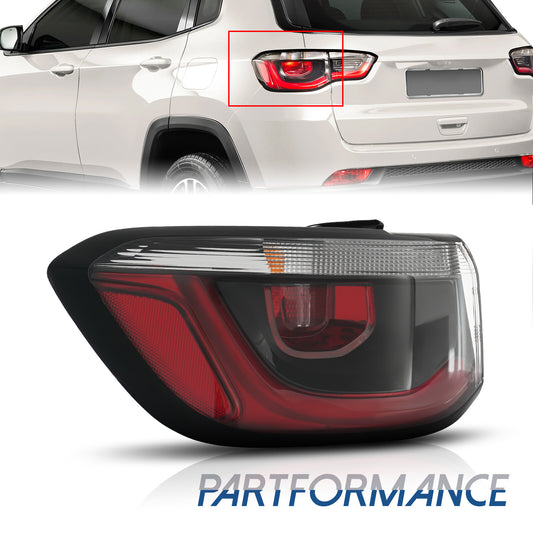 Left driver's side rear taillight for 2017-2020 for Jeep compass brake light - new.