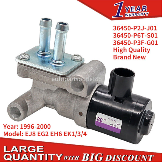 new 36450-P2J-J01 idle air control valve for Honda Cvi EJ8 EK1 EK3 EK4 EG2 EH6