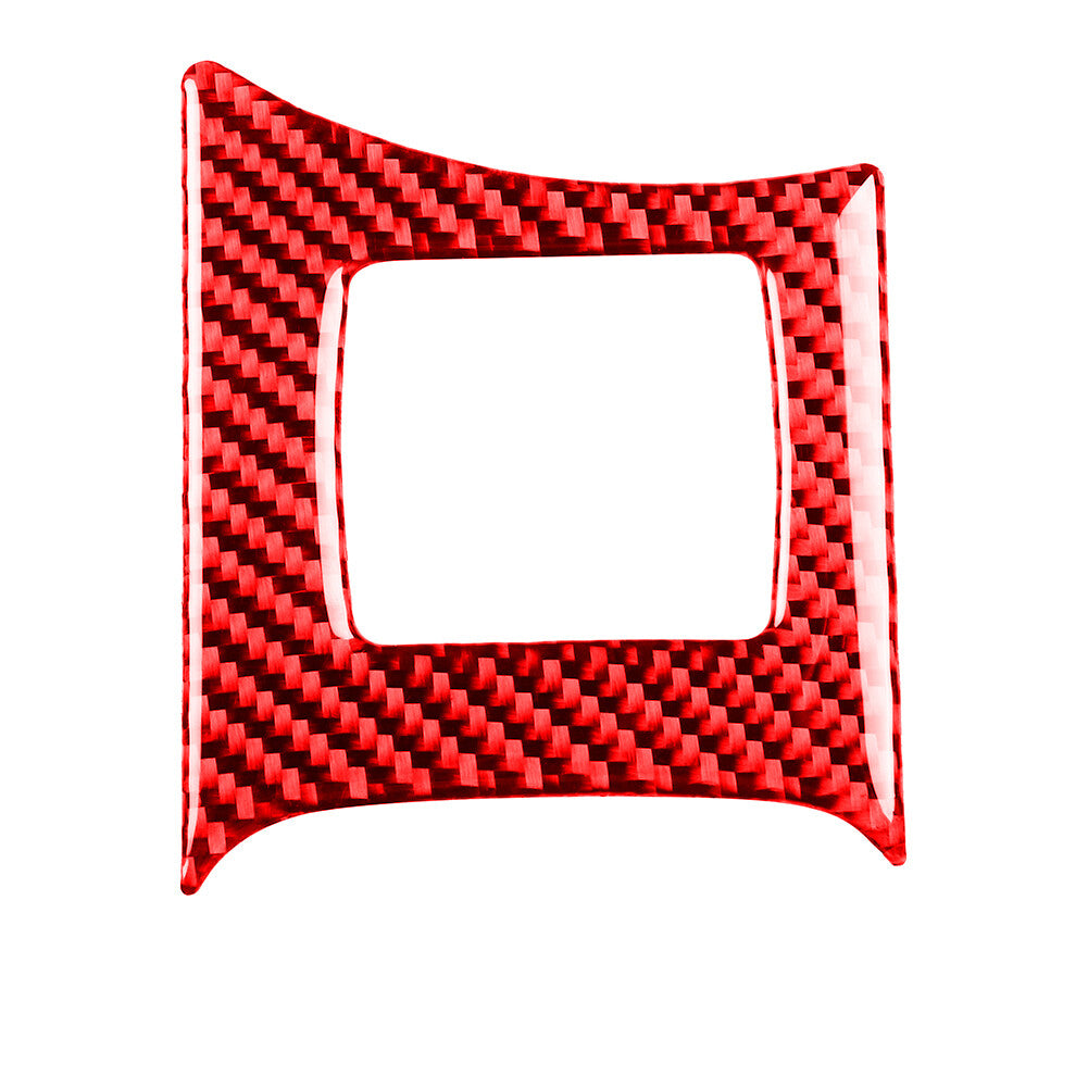 Red Carbon Fiber Interior Power Window Control Trim for Mazda MX-5 Miata 2009-15