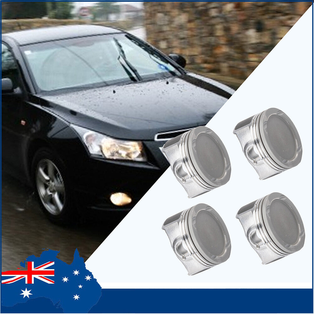 4 Set 55577096 Pistons Rings Kit for Chevy for Cruze Sonic Trax Encore 11-21 1.4L