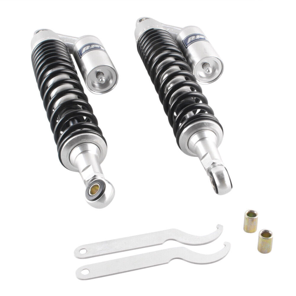 Pair 400mm 15 3/4 Rear Air Shock Absorber Suspension for Yamaha YFZ 450 ATV UTV