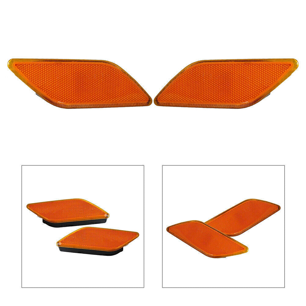 Front Side Marker Lights LH RH Pair Set for Mercedes-Benz E350 E550 E63