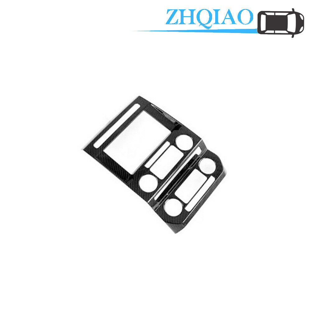 Center Console Panel Frame Carbon Fiber Cover Trim for Ford F150 F-150 2017-2020