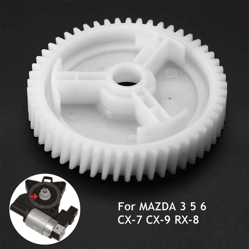 for MAZDA 3 5 6 CX-7 CX-9 RX-8 Power Window Regulator Motor Gear Front Rear ABS