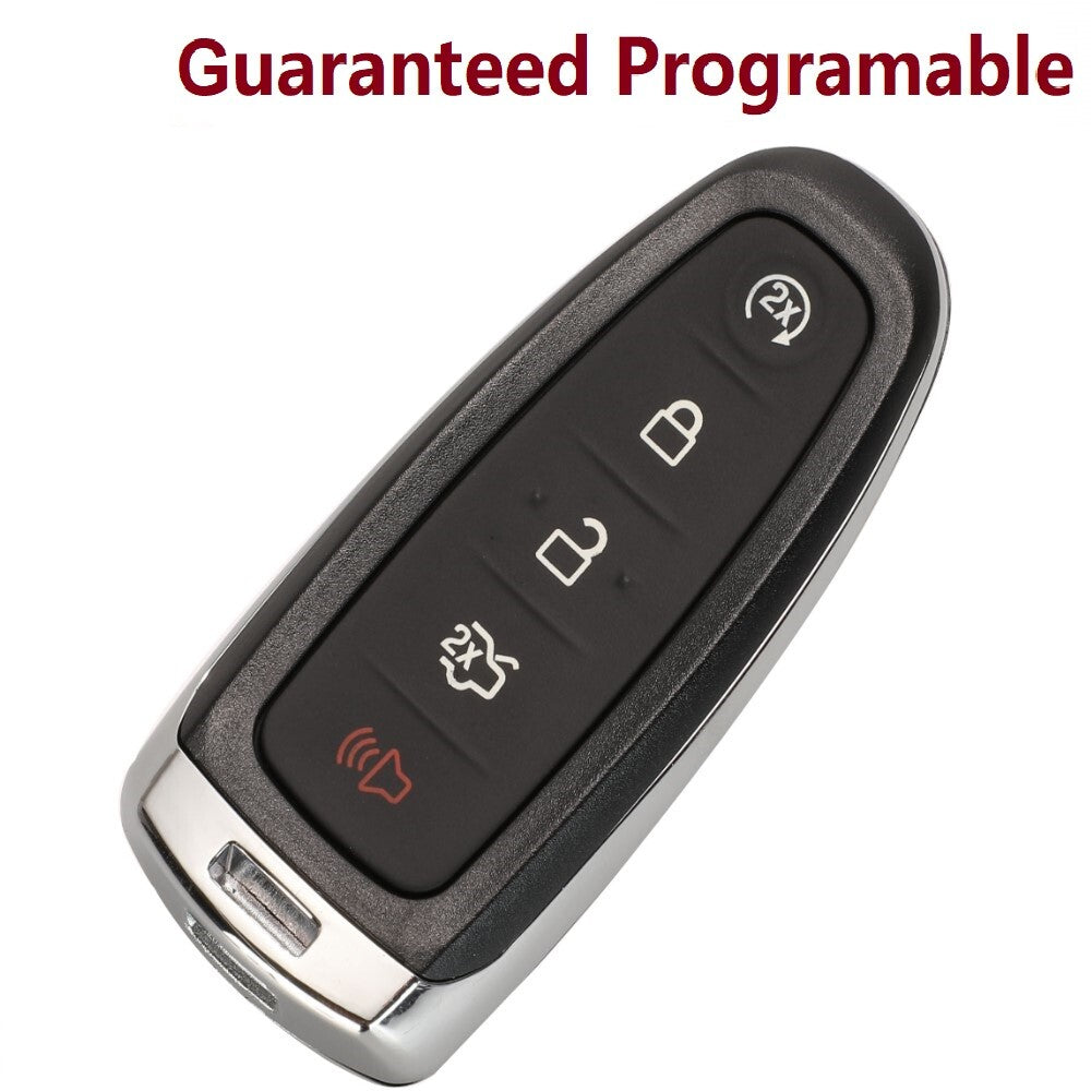 Compatible with 2011, 2012, 2013, 2014, and 2015 for Ford Explorer Edge for Smart Agent Remote Keychain