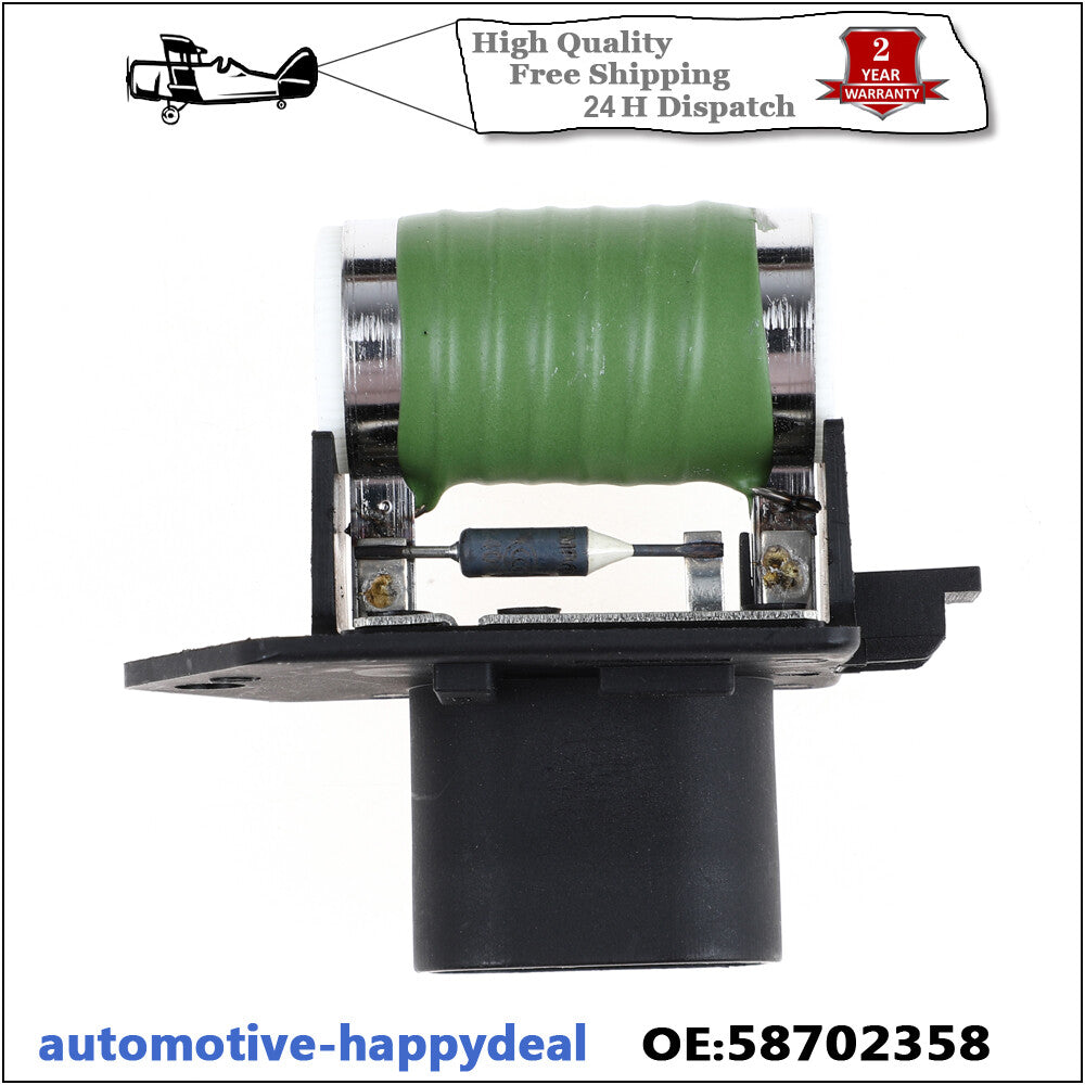 RADIATOR RELAY FAN HEATER RESISTOR for FIAT 500 500C 0.9 1.2 1.3 1.4 07-ON
