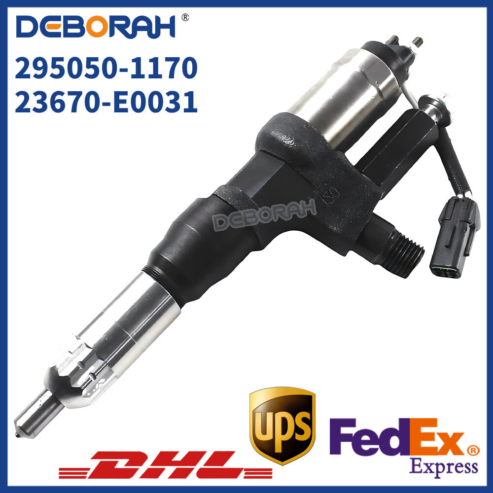 Diesel Common Rail Fuel Injector 295050-1170 23670-E0031 for Hino J08E