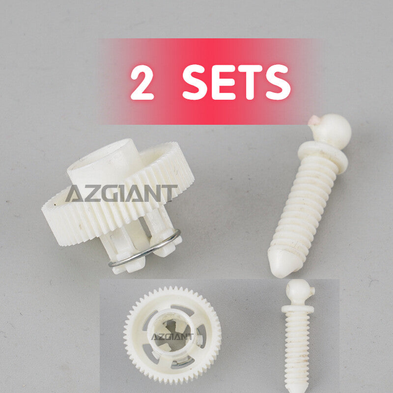 2-Set-Up Side Mirror Adjustment Motor Gear Kit for Honda CR-V 1996 - 2006