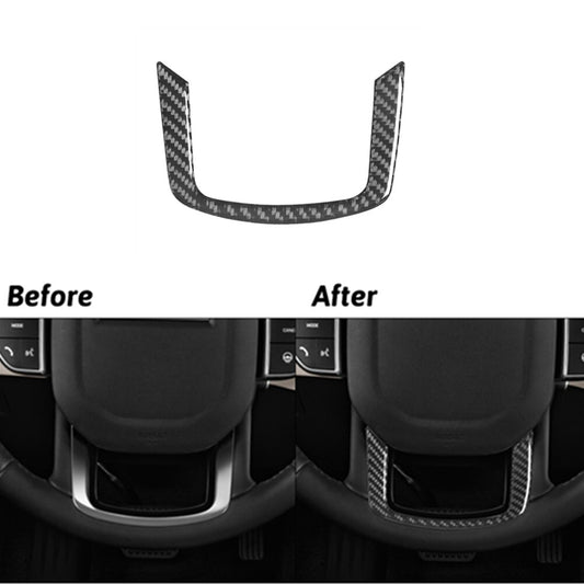 Carbon Fiber Steering Wheel Cover Trim For Land for Range Rover Sport 2014-2017