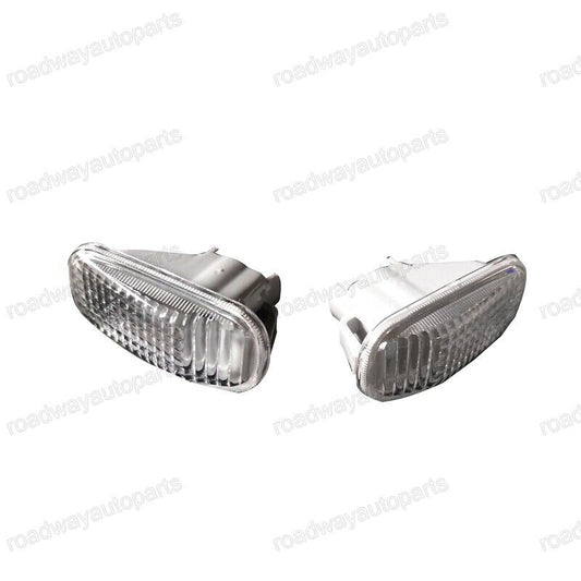 1Pair White Front Fender Side Marker Lights Lamps for HONDA FIT / JAZZ 2005-2018