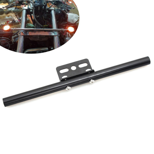 Front Rear Short Mount Turn Signal Light Tube Bar Bracket for Harley Dyna