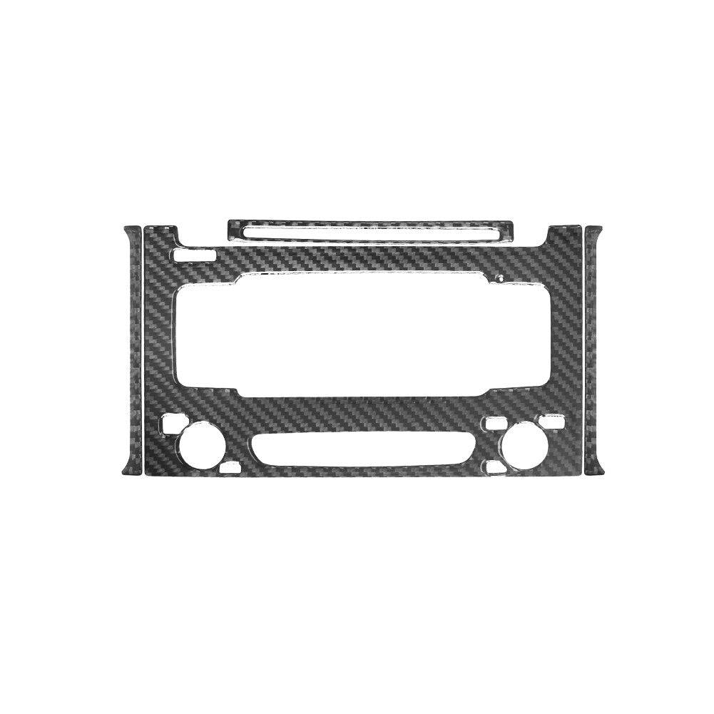 Carbon Fiber Center CD/UVO/Radio Frame Trim Cover for KIA Sedona 2015-2016