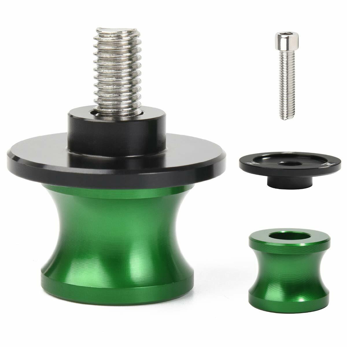 2X CNC 8MM Swingarm Sliders Spools Stand for Kawasaki Honde for BMW for SUZUKI