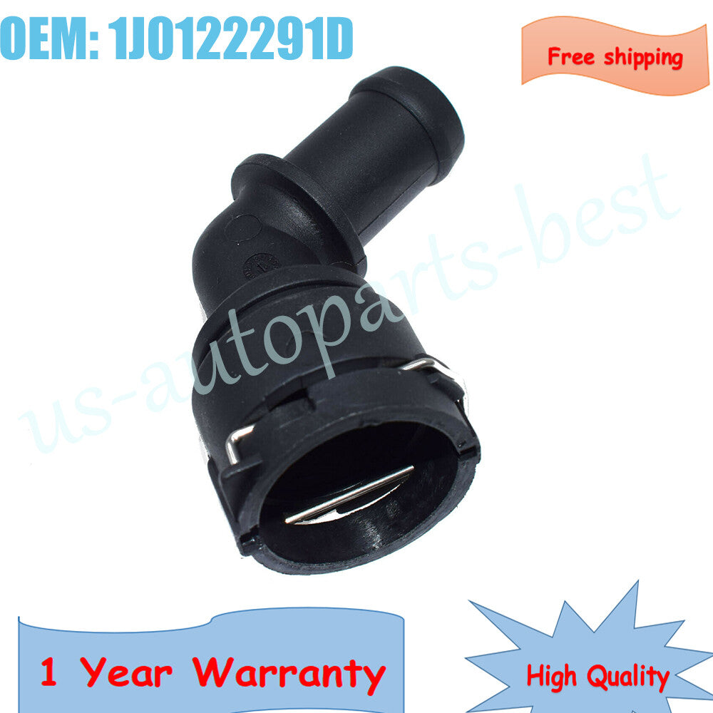 New Cooling Hose Connector 1J0122291D for VW Beetle for Golf for Jetta for Passat