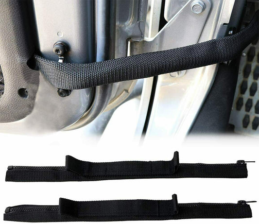 Door belt, heavy duty strong door limit strap for 2007 + for jeep for wrangler JK JL JT T