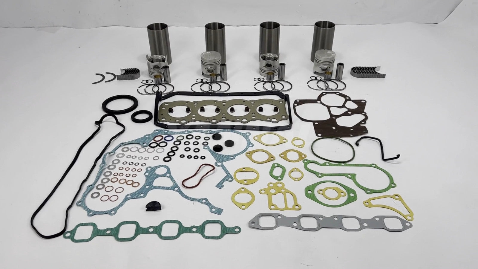 4FE1 Overhaul and Reconstruction Kit with Full Washer Bearing Kit for Isuzu Engines