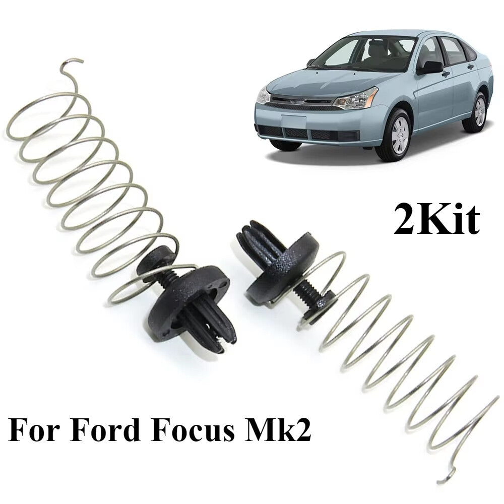 Emblem Mounting Kit Front Center Grille Oval Badge Repair Spring Clips Retainer