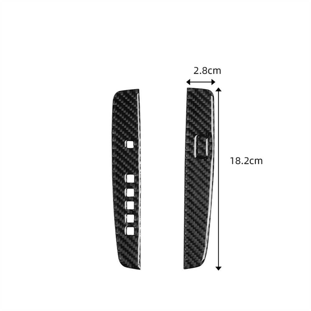Carbon Fiber Interior Gear Shift Indication Panel Cover for Honda Accord 2013-17
