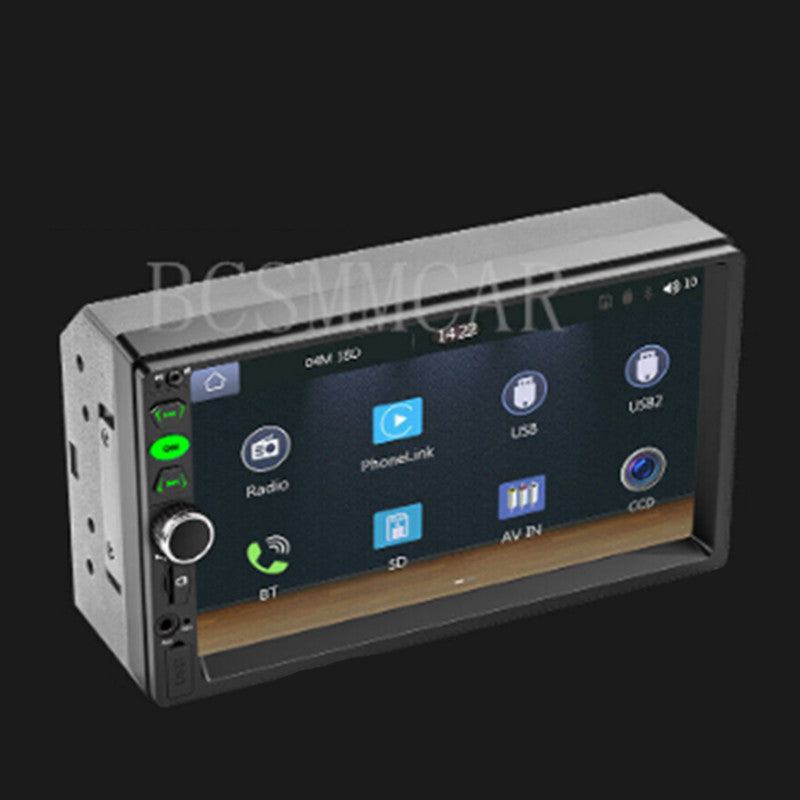 For Apple CarPlay Android Auto 7 2DIN Car Stereo Radio Head Unit Touch Screen
