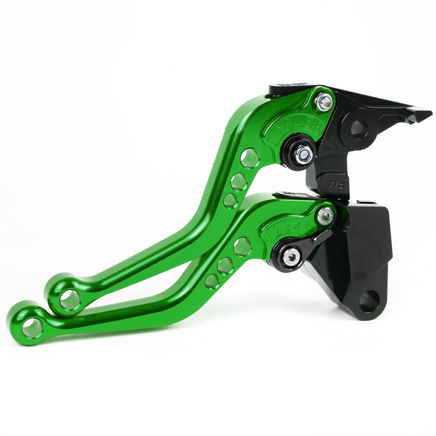 for Kawasaki 400 2011 / 650 09-2016 Short Clutch Brake Levers GN US