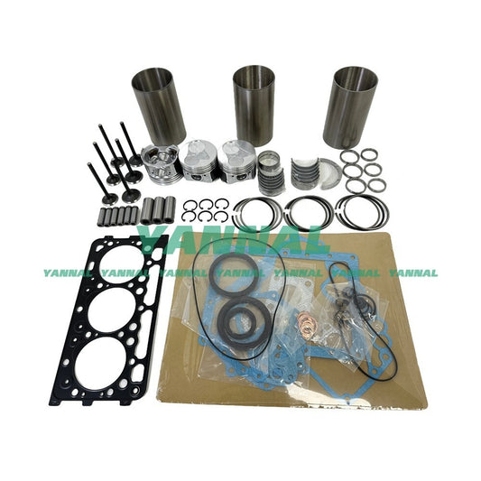 A new overhaul engine rebuild kit is suitable for Kubota D902 engines BX2230D, BX2350D, and BX2360-.