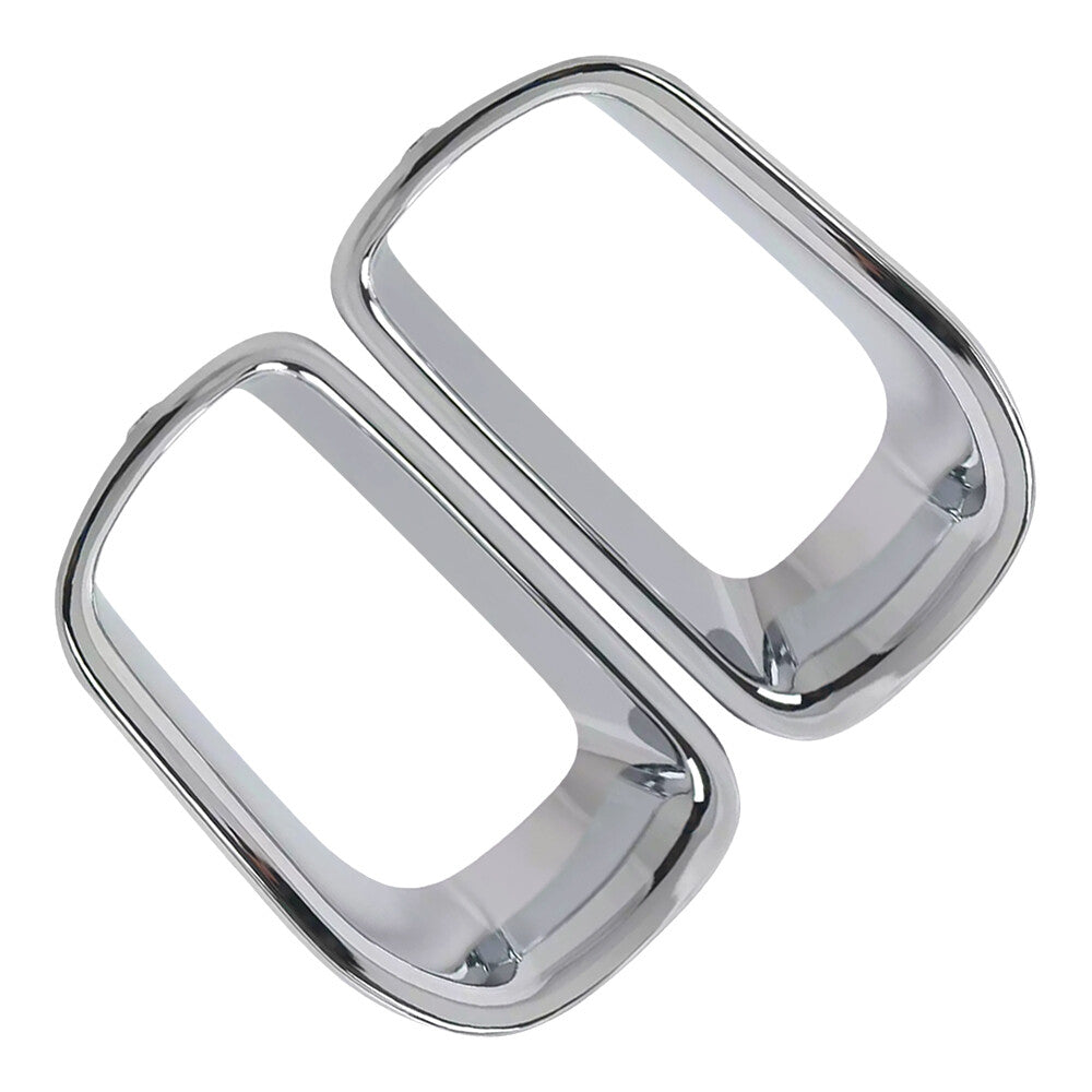 Pair for Mini F55 F56 F57 2014-2021 Chrome Front Bumper Cover Air Duct Frame