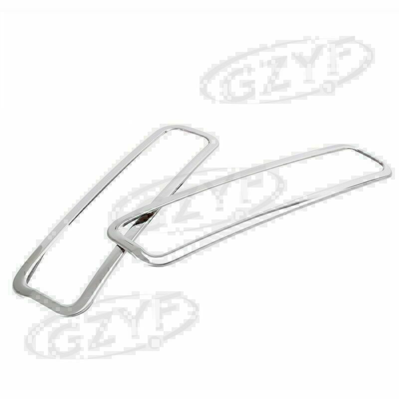 Car Rear Fog Light Lamp Cover Deco Trims Fit for Cadillac SRX 2010-2015 Chrome 2pcs