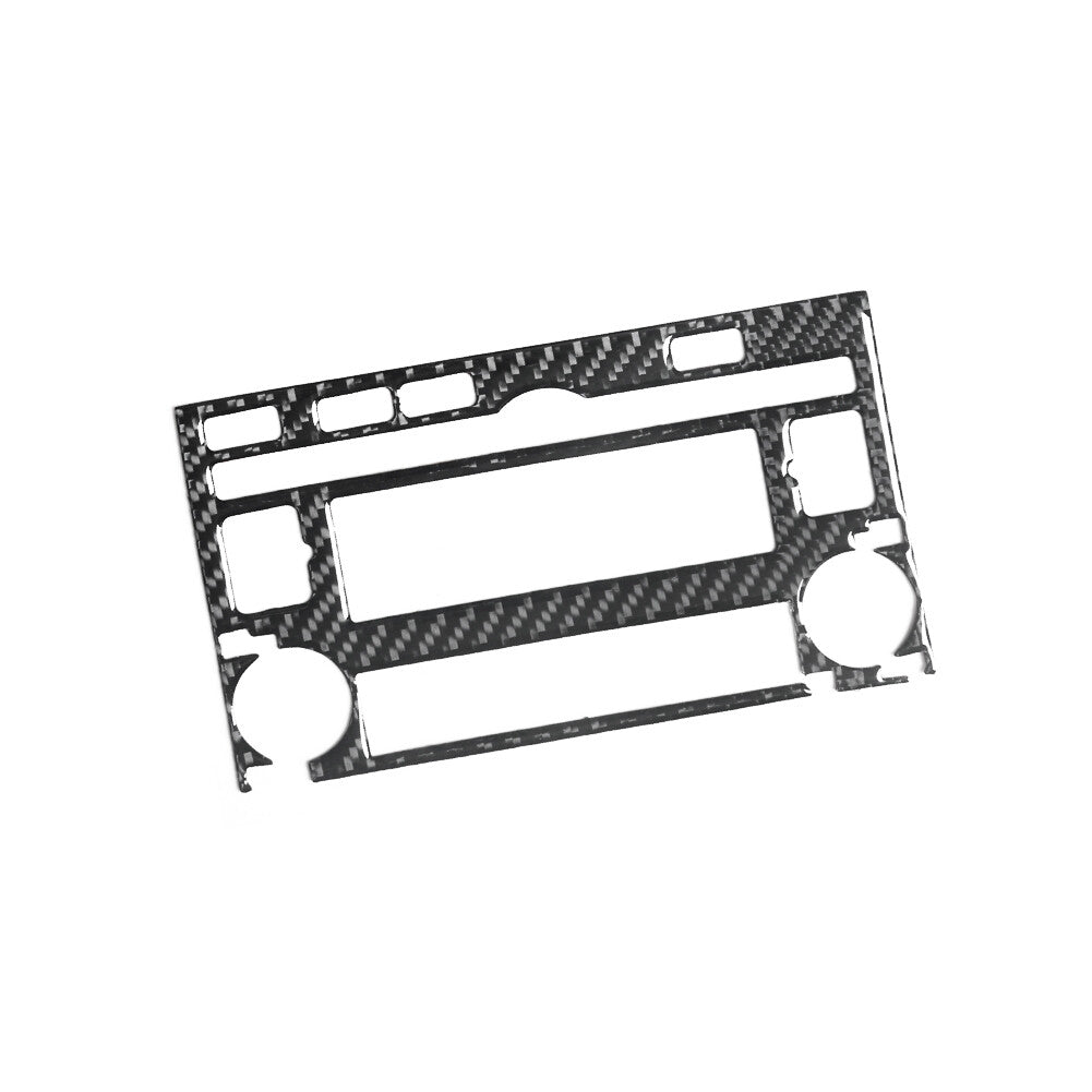 Carbon Fiber Premium Radio With CD Player Cover Trim for Hyundai Azera 2006-2011